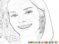 Sienna Guillory Celebrity Coloring Page Para Colorear Y Pintar