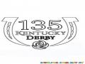 Kentucky Derby Coloring Page Para Pintar Y Colorear