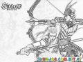 Silk Road Game Online Coloring Page Dibujo Del Juego Silkroad Para Colorear