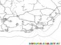 Mapa De Hoteles En Almeria Para Colorear E Imprimir