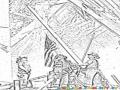 Ground Zero Coloring Page Dibujo De Bandera Del 11 De Septiembre