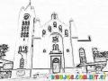 Dibujo De Iglesia De Tuxtla Gutierrez Para Colorear