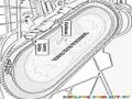 Saratoga Race Track Coloring Page Pista Para Colorear Online