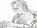 Tony Romo Ufc Player Coloring Page