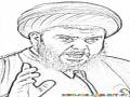 Muqtada Al Sadr En Dibujo Para Colorear Online Imprimir Y Pintar