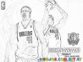 Dirk Nowitski Coloring Page Para Pintar Y Colorear A Dirk Nowitzki Jugador 41 De Los Dallas De La NBA