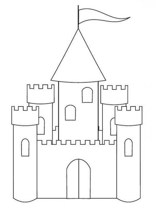 Free coloring pages of castle clash