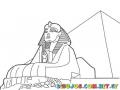 Colorear Piramide De Egipto