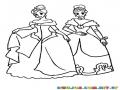 Dibujo De Princesas Para Colorear