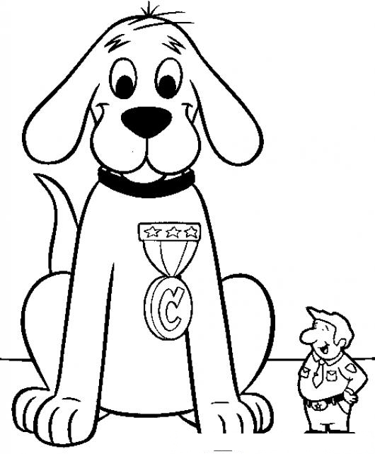 Perro Rojo Gigante Clifford Para Pintar Y Colorear | COLOREAR ... Perro Rojo Gigante Clifford Para Pintar Y Colorear | COLOREAR ...