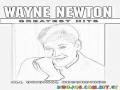 Wayne Newton Greatest Hits Online Coloring Page Para Colorear