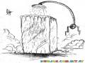 Dibujo De Ducha Fria Con Agua Congelante Para Pintar Y Colorear Hombre Banandose Con Agua Fria