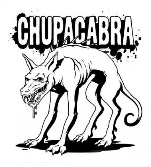 Dibujo Del Chupacabra Para Pintar Y Colorear