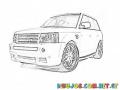 Dibujo De Range Rover Sport Para Imprimir Pintar Y Colorear