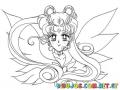 Colorear A Sailormoon