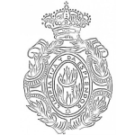 Dibujo para colorear Dibujo Del Logo De La Real Academia Espanola Para Colorear Y Pintarp
