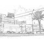 Dibujo para colorear Casino De Monterrey Para Colorear