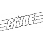 Dibujo para colorear G.I.JOE Logo Coloring Page