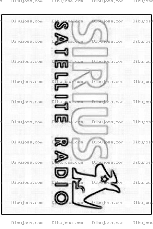 Dibujo para colorear Sirius Coloring Page