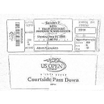 Dibujo para colorear Us Open Tickets Coloring Page To Print Online
