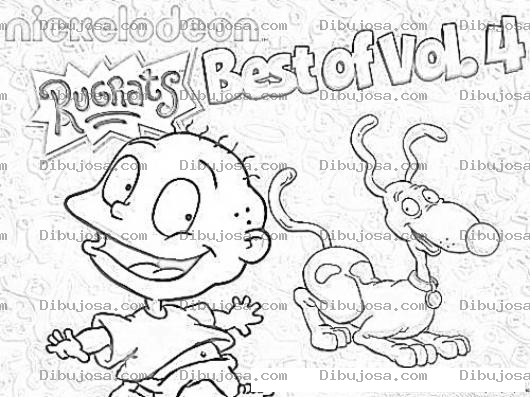 Dibujo para colorear Rugrats Coloring Page Para Imprimir Y Colorear