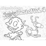 Dibujo para colorear Rugrats Coloring Page Para Imprimir Y Colorear