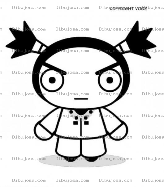 Dibujo para colorear Colorear Garu Enojado
