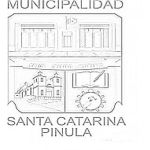 Dibujo para colorear Colorear Logo De La Municipalidad De Santa Catarina Pinula Guatemala