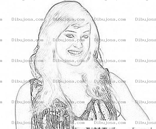 Dibujo para colorear Lacey Schwimmer Online Coloring Page Para Pintar Y Colorear