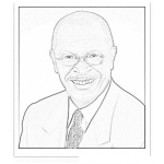 Dibujo para colorear Dibujo De Herman Cain Para Colorear Y Pintar