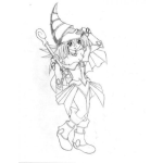 Dibujo para colorear Dibujo De Duendecita Para Pintar Y Colorear
