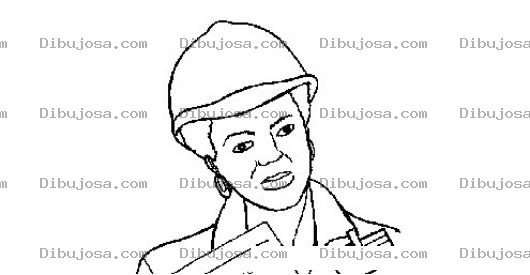 Dibujo para colorear Dibujo De Ingeniera Civil Para Colorear