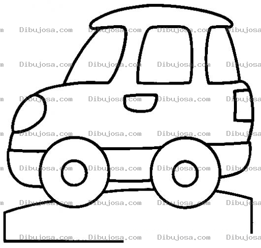 Dibujo para colorear Dibujo De Carrito Chiquito Para Pintar Y Colorear