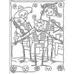 Dibujo para colorear Muertes Para Colorear