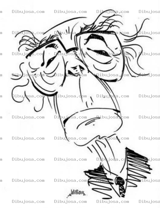 Dibujo para colorear Dibujo De Viejito Arrugado De 80 Anos Para Pintar Y Colorear