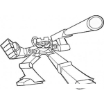 Dibujo para colorear El Robot De Dexter Para Colorear Y Pintar
