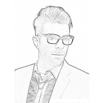 Dibujo para colorear Zachary Quinto Para Pintar Y Colorear Online