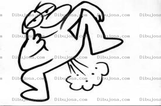Dibujo para colorear Colorear Pedo