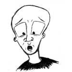 Dibujo para colorear Patojo Pelon Para Pintar Y Colorear Chavalo Calvo muchacho sin pelo
