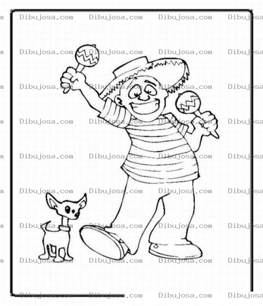 Dibujo para colorear Colorear Perro cubano