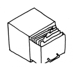 Dibujo para colorear Dibujo De Archivo Con Folders Para Pintar Y Colorear
