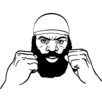 Dibujo para colorear Dibujo De Kimbo Slice Para Imprimir Pintar Y Colorear