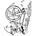 Dibujo para colorear Fabrica De Monedas De Oro Para Pintar Y Colorear