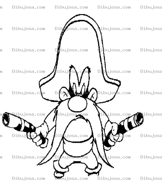 Dibujo para colorear Dibujo De Sam Bigotes Para Pintar Y Colorear
