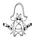 Dibujo para colorear Dibujo De Sam Bigotes Para Pintar Y Colorear