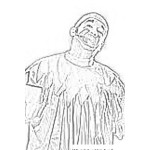 Dibujo para colorear Chuchugua Chuchugua Chuchuguaguagua Payaso Para Colorear