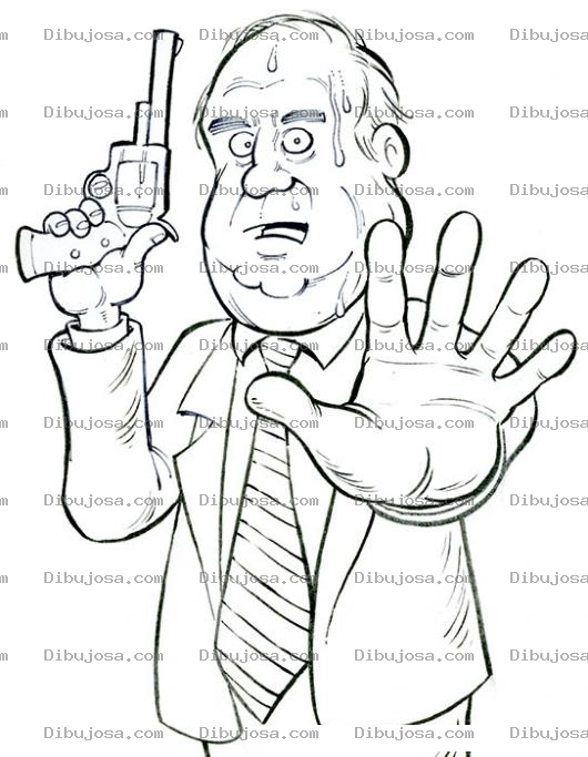 Dibujo para colorear Dibujo De Defensa Propia Para Pintar Y Colorear