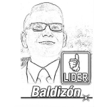 Dibujo para colorear Doctor Manuel Baldizon Lider Guatemala Para Pintar Y Colorear Dibujo Del Candidato A Presidente ManuelBaldizon