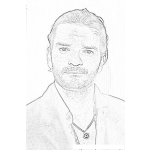 Dibujo para colorear Ricardoarjona Dibujo De Ricardo Arjona Cantante Guatemalteco Para Pintar Y Colorear A Arjonaarjona
