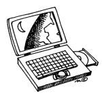 Dibujo para colorear Mini Laptop Mortatil Dibujo De Minilaptop Notebook Para Pintar Y Colorear Toshiba Satelite